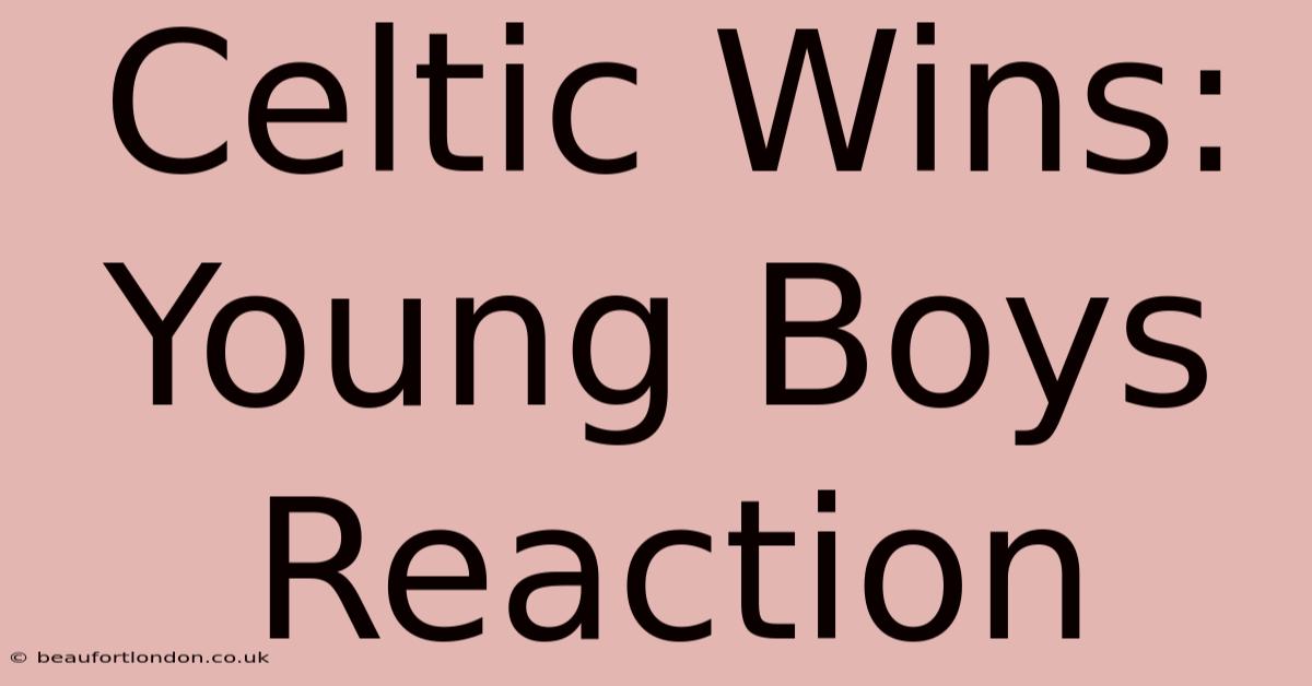 Celtic Wins: Young Boys Reaction